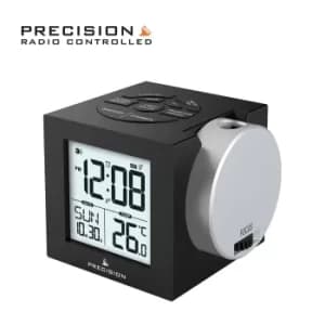 Image of Precision Radio Controlled Projection Digital Alarm Clock