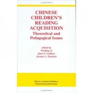 Image of Chinese Childrens Reading Acquisition by Wenling Li Hardback