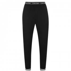 Image of Calvin Klein Logo Waistband Jogging Bottoms - Black 001