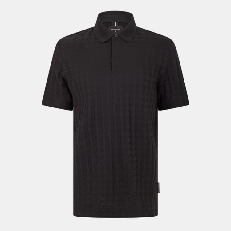Image of Boss Mens Short Sleeve Polo Shirt Short Sleeve Polos XS Black 54233203310