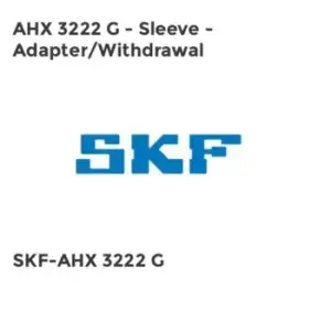 Image of AHX 3222 G - Sleeve - Adapter/Withdrawal