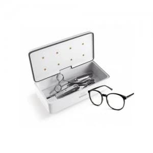 Image of V7 Professional UV Sterilizer 59S UV Sterilizer LED Box with 8 UVC LEDs Quick Sterilization 99.9% Suitable for Mobile Phones Eyeglasses Face Masks Bea