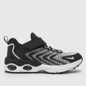 Image of Nike Black & White Air Max Tw Junior Trainers