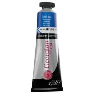 Image of Daler-Rowney 111014110 Georgian Oil 38ml Cobalt Blue