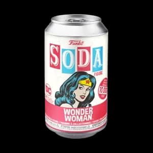Image of DC Comics Wonder Woman Vinyl Soda Figure in Collector Can