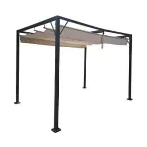 Image of Airwave Manhattan Gazebo with Retractable Roof
