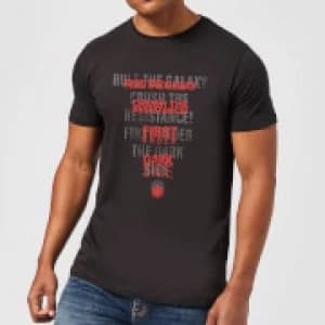 Image of Star Wars Dark Side Echo Black T-Shirt - Black