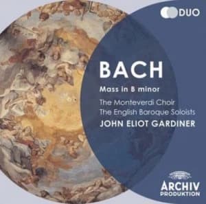 Image of JS Bach Mass in B Minor by Johann Sebastian Bach CD Album