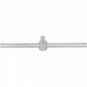 Image of Draper 1/2" Drive Satin Chrome Sliding T Bar 1/2"