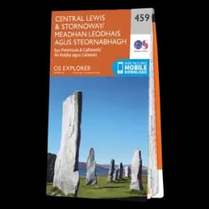 Image of Map of Central Lewis & Stornoway