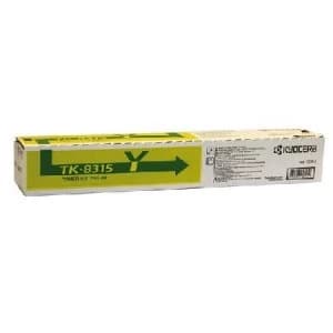 Image of Kyocera TK8315 Yellow Laser Toner Ink Cartridge