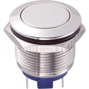 Image of TRU COMPONENTS GQ19F 10JN Tamper proof pushbutton 48 Vdc 2 A 1 x OffOn IP65 momentary