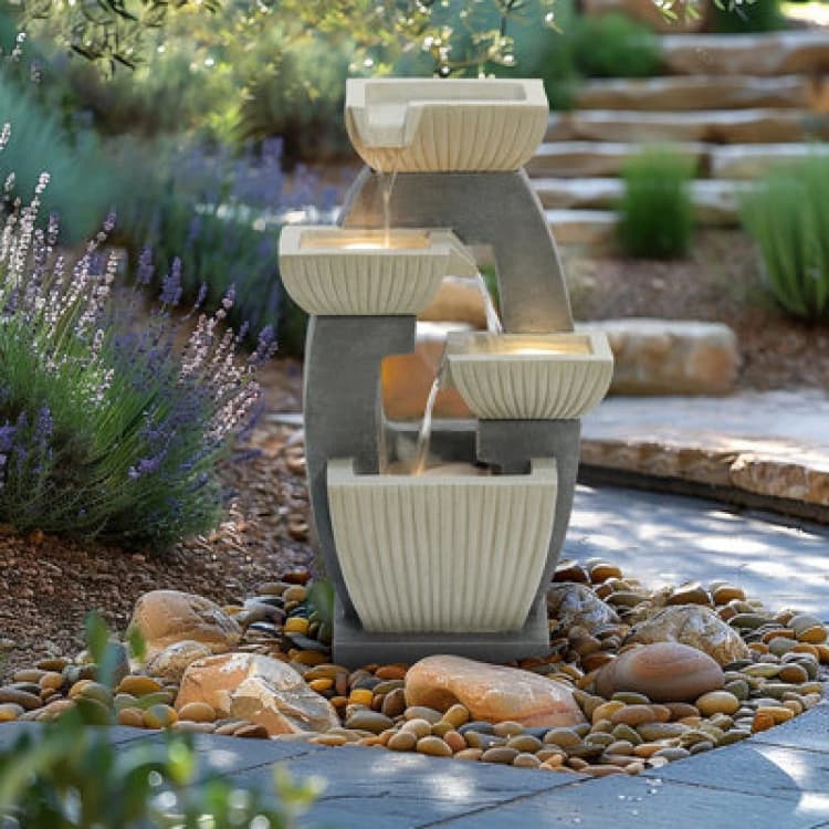Image of Charles Bentley Elbe Cascading Water Feature