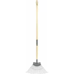 Image of Kew Gardens Carbon Steel Heavy Duty Lawn Rake 1.3m