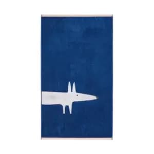 Image of Scion Mr Fox Hand Towel, Denim