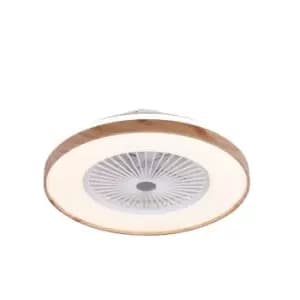 Image of Chama 5 Blade LED DC Ceiling Fan 40W 2800lm 3CCT Dimmable