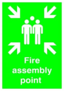 Image of Signslab A2 Fire Assembly Point Pvc