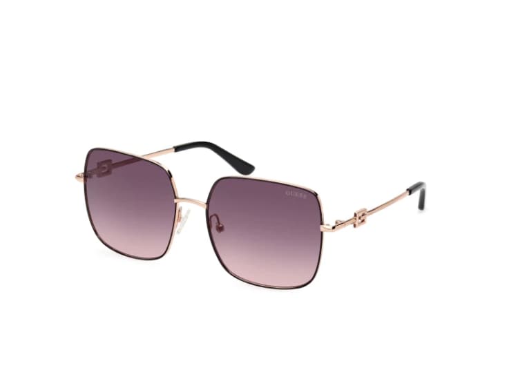 Image of Guess GU7906-H 05B Black Sunglasses Black female