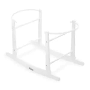 Image of Clair de Lune Standard Rocking Moses Basket Stand - White
