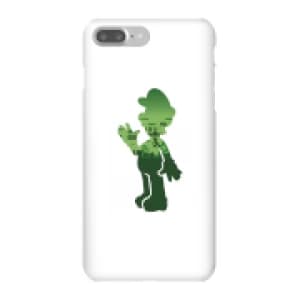 Image of Nintendo Super Mario Luigi Silhouette Phone Case - iPhone 7 Plus - Snap Case - Gloss
