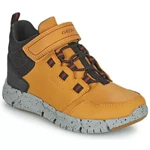 Image of Geox FLEXYPER ABX boys's Childrens Mid Boots in Brown - Sizes 10 kid,11 kid,11.5 kid,12 kid,13 kid,1 kid,1.5 kid,2.5