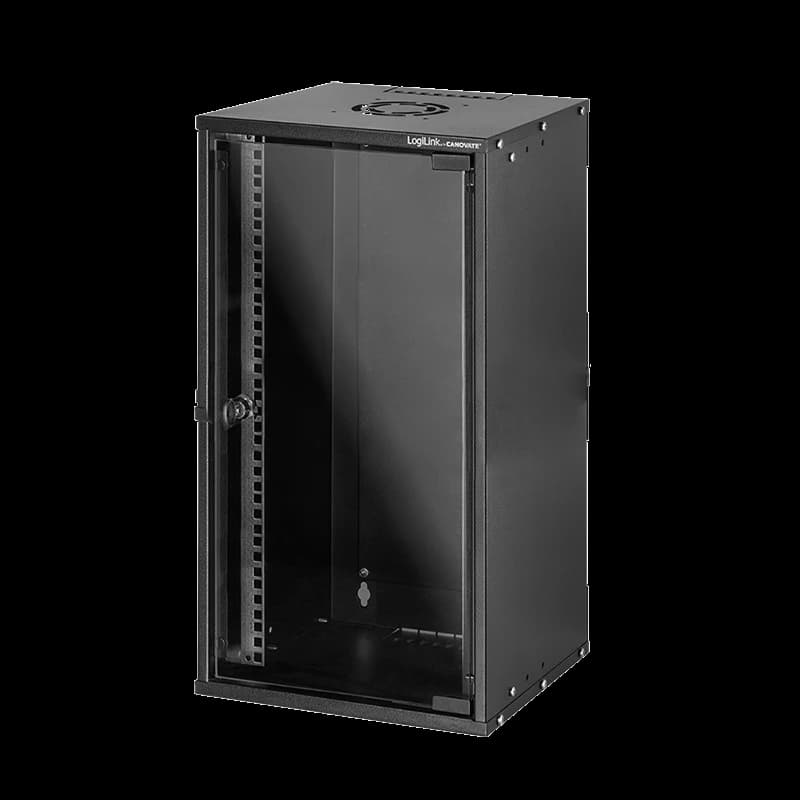 Image of LogiLink 10" Wall Mount Cabinet EconLine. 9U. black