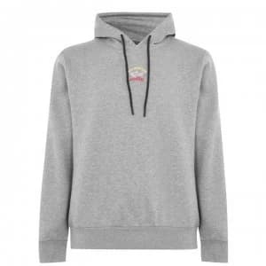 Image of Paul And Shark Chest OTH Hoodie - Mid Grey