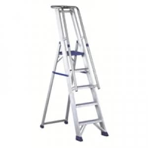 Image of Slingsby Aluminium Step Ladder With Platform 12 Steps 377861