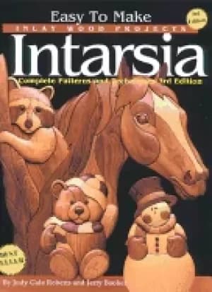 Image of easy to make inlay wood projects intarsia a complete manual with patterns