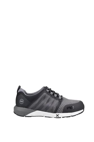 Image of Timberland Pro Mens Radius Steel Toecap Safety Shoe UK Size 12 (EU 47) Grey/Black TIM088-GRYBK-12