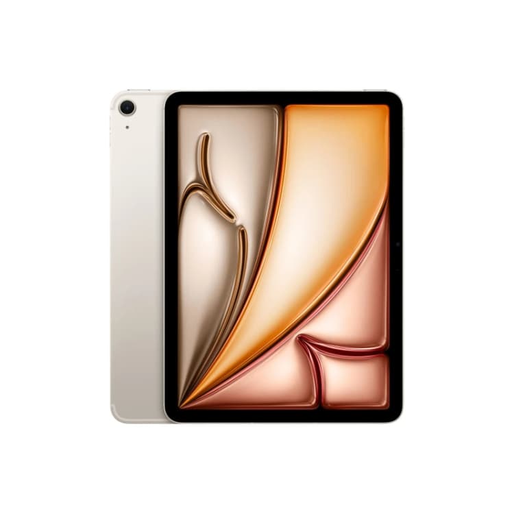 Image of Apple Apple iPad Air 5G Apple M LTE-TDD & LTE-FDD 512GB 27.9cm (11") 12 GB WiFi 7 (802.11be) iPadOS 26 Beige MH7K4KN/A