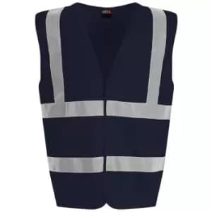 Image of PRO RTX High Visibility Unisex Waistcoat (XXL) (Navy) - Navy
