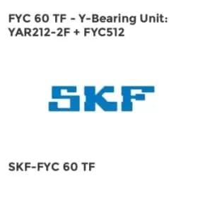 Image of FYC 60 TF - Y-Bearing Unit: YAR212-2F + FYC512