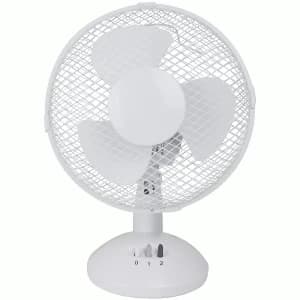 Image of Status 9-inch Desk Fan - White