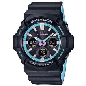Image of Casio G-SHOCK Special Color Models Analog-Digital Watch GAS-100PC-1A - Black