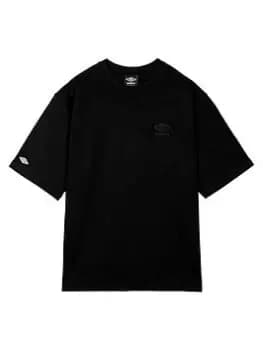 Image of Umbro Sports Style Oversize Tee - Black Size M Men