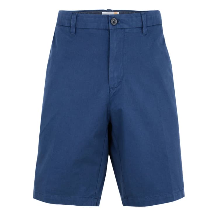 Image of Timberland Mens Twill Chino Shorts Dark Denim male 30