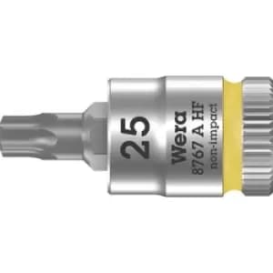 Image of Wera 8767 A 05003365001 Star Bit T 25 1/4 (6.3 mm)