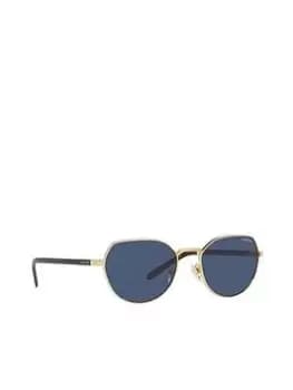 Image of Vogue Eyewear Irregular Gold Sunglass