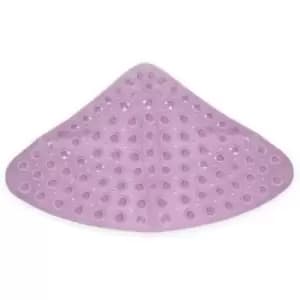 Image of Corner Shower Mat Purple Purple - Pukkr