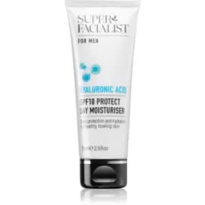 Image of Super Facialist For Men Hyaluronic Acid Moisturizing Day Cream SPF 10 For Him 75ml