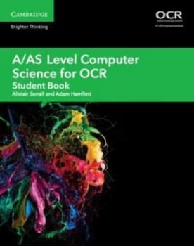 Image of A/AS level computer science for OCR Student book by Alistair Surrall