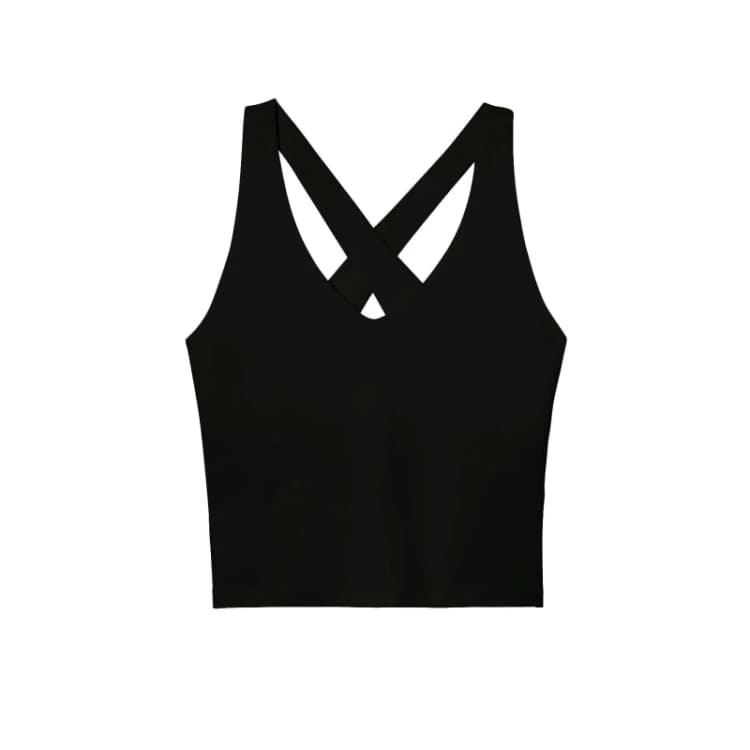 Image of Girlfriend Collective Womens tank top Girlfriend Collective Float Zoe Noir Female 2XL