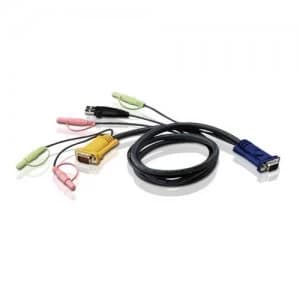 Image of Aten 2L5303U KVM cable 3m Black