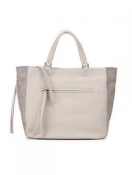 Image of Village England Edenfield Large Tote Bag Taupe
