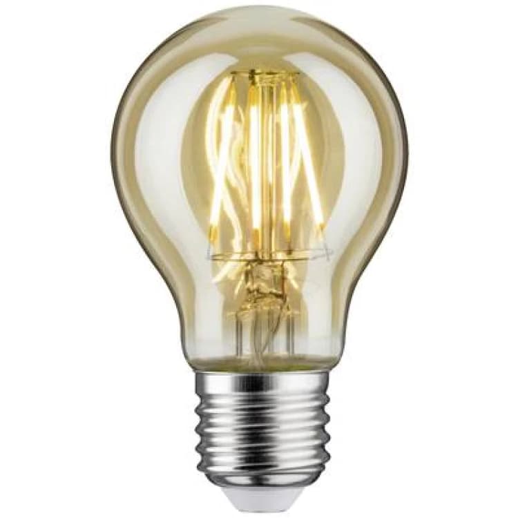 Image of Paulmann Paulmann 28715 LED (monochrome) EEC F (A - G) E-27 6.5 W Warm white (Ø x H) 60 mm x 106mm 28715