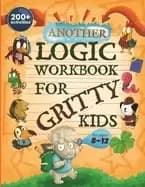 Image of another logic workbook for gritty kids spatial reasoning math puzzles word