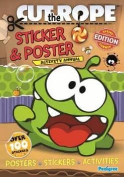 Image of Cut the Rope Sticker and Poster Activity Annual 2013 Paperback