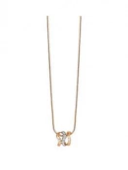 Image of Buckley London Buckley London Bayswater Barrel Pendant Necklace Free Gift Bag
