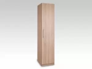 Image of Harmony Holborn Oak 1 Door Single Wardrobe Flat Packed